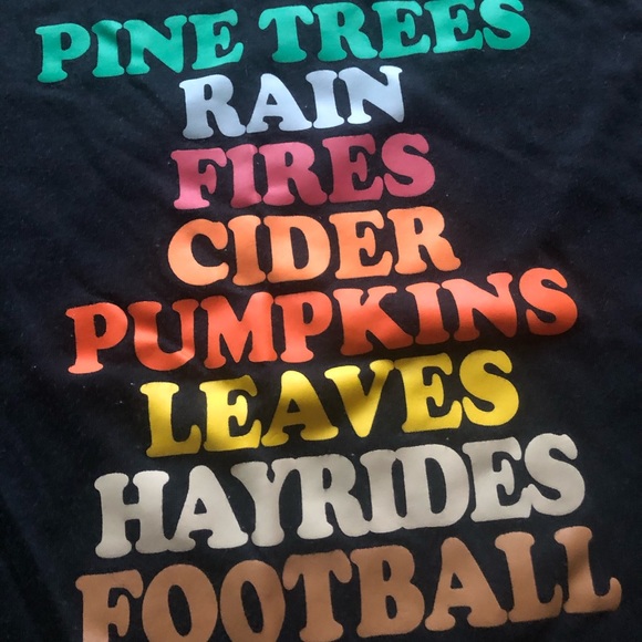 Fun fall graphic tee - Picture 2 of 3